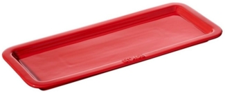 Staub Ceramique Servierteller 36x14 cm, Keramik, Kirsch-Rot