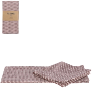 Mica Geschirrtuch Badhi braun 70 X 50 cm