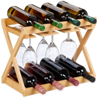 Weinregal mit Glashalter 10051036
