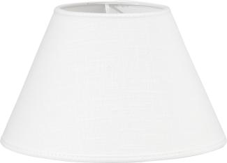 PR Home Empire Franza Lampenschirm weiß 42x23cm für E27 Fassung einer Stehlampe