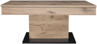 Couchtisch Höhenverstellbar Else 1 110x59x60 Holzwerkstoff Viking Oak