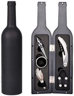 Sommelier Weinzubehör Korkenzieher Kellnermesser Set 6-tlg BM-2101