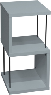 Regal Elga 33x33x65 Bücherregal Standregal aqua matt lack 14813