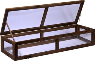 dobar Anzuchtdeckel Frühbeet-Aufsatz als Ergänzung zum dobar-Hochbeet, LxBxH: 117 x 40 x 22 cm