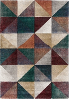 Pergamon Designteppich Designer Teppich Maui Modern Prisma, Rechteckig, Höhe: 13 mm