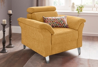 sit&more Sessel Arngast, inklusive Federkern und Kopfteilverstellung