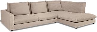 Polsterecke SANSIBAR DAGEBÜLL BB 321x228 cm braun Ecksofa Wohnlandschaft Eckcouch