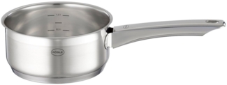 RÖSLE Charm Kochtopf, universeller Kochtopf aus Edelstahl 18/10 mit Innenbeschichtung, induktionsgeeignet, spülmaschinenfest, 16 cm