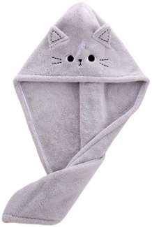 Coonoor Turban-Handtuch Super absorbierender Schnell trocknender Handtuch mit Knopfdesign, (1-St)