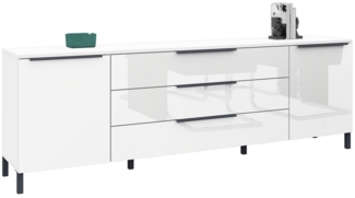borchardt Möbel Sideboard Vaia, Breite 200 cm, 3 Schubkästen