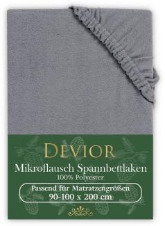 Devior Spannbettlaken Spannbetttuch Bettlaken Winter Flausch Warm Leintuch, Fleece, Gummizug: Rundumgummizug, Matratzen Bezug bis 22cm Matratzenhöhe Kuschelig Flauschig