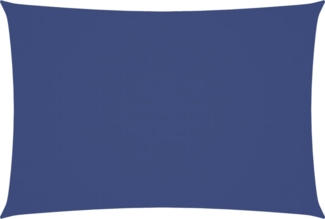 vidaXL Sonnensegel Oxford-Gewebe Rechteckig 2,5x4,5 m Blau 135538