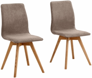 andas Esszimmerstuhl Rania (Set, 4 St), Eiche, 2er/4er/6er-Set, Küchenstuhl