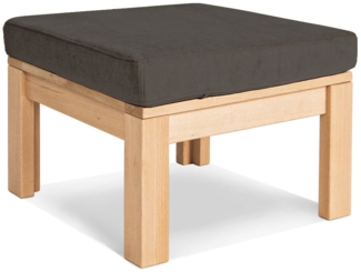 Marior HOME 'MEXICO' Tischhocker, Buchenholz, Natürlich, Asche