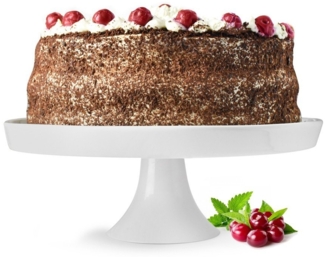 Sendez Kuchenplatte Große Tortenplatte ⌀30cm aus Porzellan Tortenständer Kuchenplatte, Porzellan