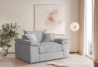 Home affaire XXL-Sessel Soft&Cosy, in Cord, inklusive 2 Zierkissen