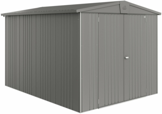 Biohort Gerätehaus Europa, 6: 244 x 300 x 203 (b x t x h) cm, quarzgrau-metallic