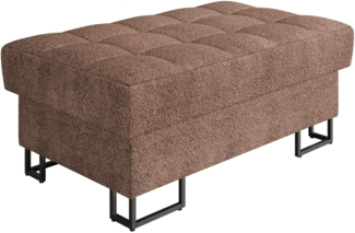 Polsterhocker Laris (Farbe: Coral 45)