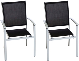 MERXX Gartensessel Milano (Set, 2-St), B/T/H: 57x56x90 cm