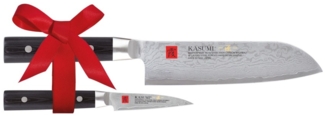 KASUMI Masterpiece Set Santoku + Schälmesser