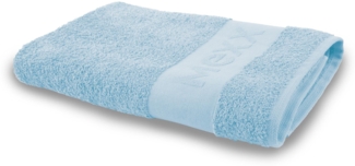 Mexx Badetuch ( Hellblau ) groß 70x140cm, 100% Baumwolle - ÖKO-Tex , Duschtuch Premium Qualität 450gr/m², super saugfähig, schnell trocknend