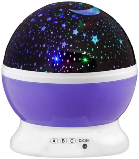 Goods+Gadgets LED Nachtlicht Sternenlicht Projektor, Einschlafhilfe