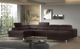 Wohnideebilder Lacante Dunkelbraun Ecksofas & Eckcouches CO-LAC-LT-22VE