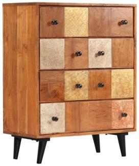 vidaXL Kommode 60x30x75 cm Massivholz Akazie 247681