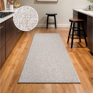 Sanat Teppich Lora Plus, auch als Läufer, rechteckig, Höhe: 5 mm, Kurzflor, uni, gekettelt, Wohnzimmer, Kinderzimmer