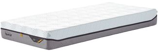 Viscoschaummatratze Discovery PRO SmartCool 90 x 200 cm Medium Firm, Weiß / Ash Grey, 90 x 21 x 200 cm