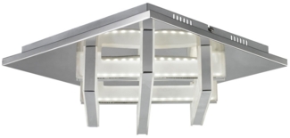 LED Deckenlampe, Chrom, L 30 cm