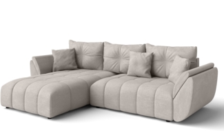 AX LIVING Kommode Schmal Hoch Orchis KD9 97cm Modern, Rot Ziegelrot