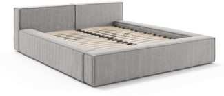 Home affaire Polsterbett LAUREDA Bettgestell mit Lattenrost, in 4 Breiten- 140, 160, 180, 200cm, mit Kopfteil und Bettkasten, ohne Matratze