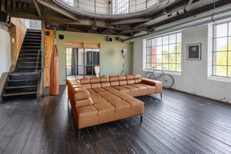 KAWOLA Sofa NELSON Ecksofa Leder cognac mit motorischem Sitzvorzug Recamiere links 72 x 216 x 321 cm