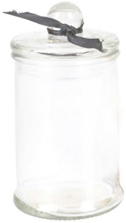 Vorratsglas 125ml transparent Vorratsdose Dekoglas Gewürzglas Bonbonglas Glas