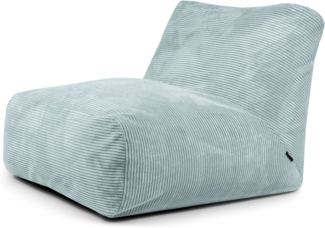 Sitzsack ‘Tube 100‘, Bezugstoff - Waves, 100% Polyester, Mint, 80x120x100 cm.