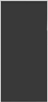 vidaXL Verdunkelungsrollo Schwarz 105x210 cm Stoffbreite 100,7 cm 4010921