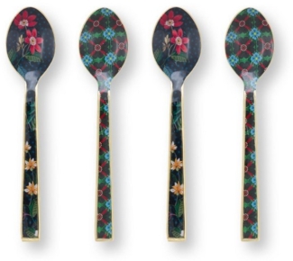 PiP Studio Besteck-Set Berry Blues Kaffeelöffel 14,5cm Set4, Metall