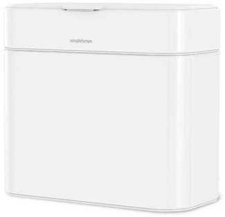 simplehuman Mülleimer Kompost-Caddy 4 l Weiß