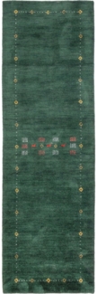 Morgenland Läufer Gabbeh - Softy - 300x80 cm - grün