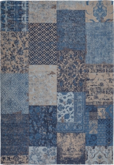 Teppich SchoenesWohnen24 Symphony 160 Blau 80cm x 150cm