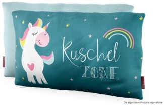 La Vida Geschenk für Dich Dekokissen La Vida Dekokissen Unicorn, Kissenhülle mit Füllung