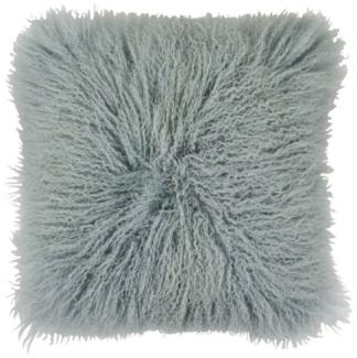 pad Kissenhülle Lammfell Kissen Glory Dusty Aqua Blau (40x40cm) 10182-I20-4040