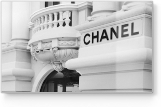 DEQORI Schneidebrett 'Chanel Eleganz', Glas, Platte Frühstücksbrett Schneideplatte