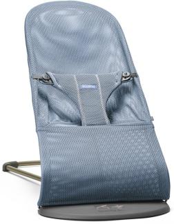 BABYBJÖRN Babywippe Bliss - Mesh Slate blau mit dunkelgrauem Gestell