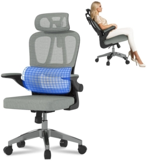 FLEXISPOT Bürostuhl Ergonomischer Schreibtischstuhl, Höhenverstellbarer Sitz, Arbeitsstuhl, Computerstuhl, 95°-120°