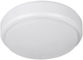 LED-Feuchtraumleuchte Rund IP54, 550lm, 4000K, 8W, 176x50mm