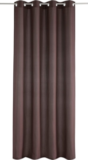 Bruno Banani Vorhang Lagan, Ösen (2 St), blickdicht, Polyester, 2-er Set, gewebt, Microfaser, versch. Größen, einfarbig, Bestseller