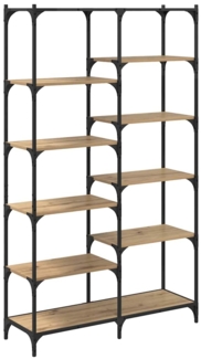 vidaXL Regal Artisan-Eiche 100 x 32 x 170 cm Holzwerkstoff 881891