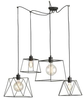 Luce Design Brooklyn S4 Pendelleuchte 4-flammig ECO Light